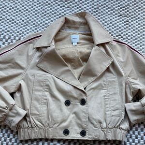 Anthropologie modern bomber Double-Breasted Women's Jacket